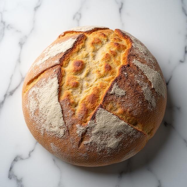 Klassisk Surdejsbrød med sprød skorpe